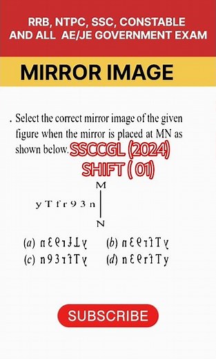 Mirror Image Reasoning Questions | Shortcut Tricks & Explanation.