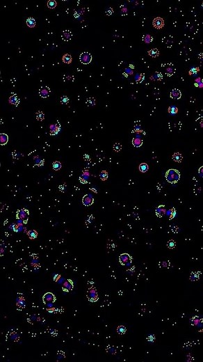 Huge Particle Life Simulation, 60K particles #particlelife #artificiallife #shorts