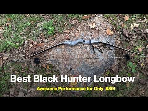 Hidden Gem Series: The Best Black Hunter Hybrid Longbow on Amazon for only $89