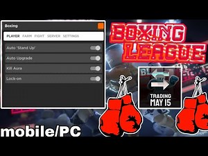 📥Roblox script hack📥|boxing league🥊|script made by Trashs#0414|Mobile/PC|Lion Kc Lee