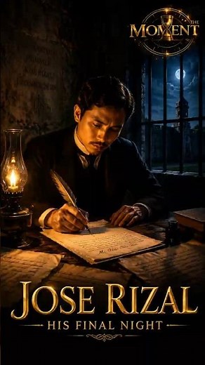 The Moment Jose Rizal Wrote Mi Último Adiós 🇵🇭 #JoseRizal #TheMoment #JourneyInTimeAI