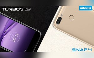 InFocus launches Snap 4, Turbo5 Plus smartphones in India starting at Rs 8,999