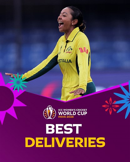 Spin magic 🤝 Pace power 👉 The best deliveries at #CWC25 🔥📹 | ICC Cricket World Cup