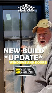 78 reactions · 3 comments | New Build 2025 UPDATE. Windows and doors are in. Did you know JOMA is Pella Certified? Pella Windows and Doors trains our team to install windows perfectly and within specifications for qualifying the warranty. Follow the whole build on YouTube.com/jomaconstruction or visit jomaconstruction.com/newbuild | JOMA Construction | Facebook