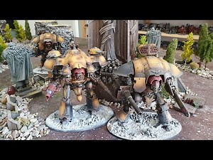 Imperial Knights vs Death Guard, Warhammer 40k battle report