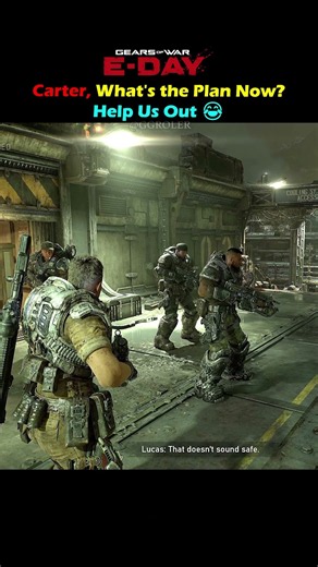 Carter, Please Tell Us What to Do 😂 GEARS OF WAR E-DAY