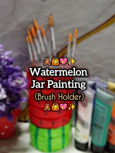 DIY Brush Holder Craft for Your Studio