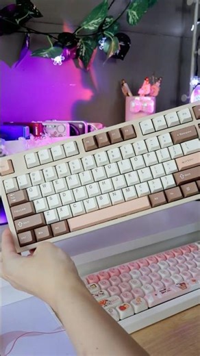 Set up my keyboard display with me🥰✨