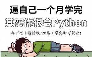 【全728集】强推！2024最细自学Python全套教程！编程技术猛涨！！！别再走弯路了，逼自己一个月学完，从0基础小白到Python编程大神只要这套就够了！！