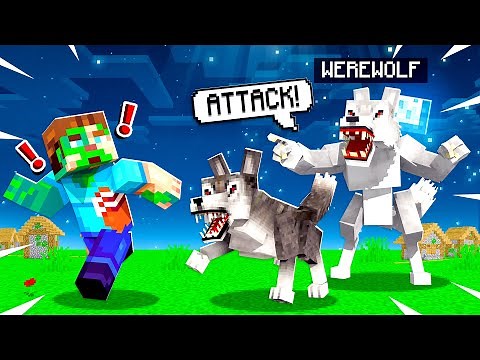 I Secretly Added the Werewolf Mod to Minecraft...