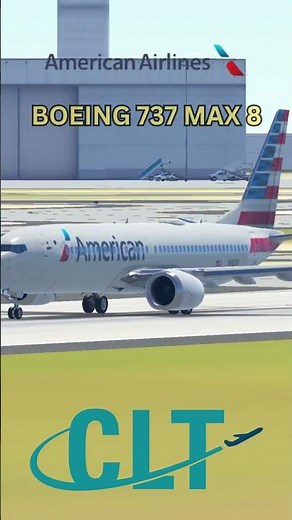 American Airlines Boeing 737 MAX 8 ROARS Off Charlotte CLT | Stunning Takeoff in Infinite Flight