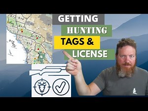 How to APPLY for DEER HUNTING in SOUTHERN CALIFORNIA! HUNTS TAGS ZONES