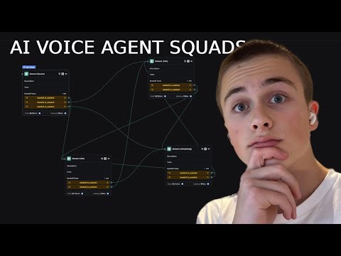 How to create AI Voice Agent Squads w/ Vapi