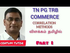 TN PG TRB COMMERCE CORRELATION METHODS