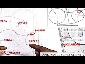 How to add and subtract radius in Tangency and to know when a circle is external and internal