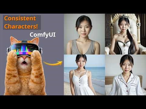 Consistent Characters in ComfyUI! [IP Adapter]