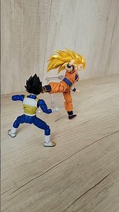 goku ssj 3 shf vs vegeta