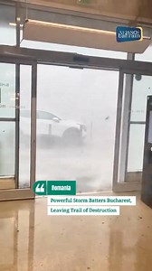 15K views · 107 reactions | A fierce storm struck Bucharest, Romania, on July 17, 2025, causing widespread damage across the city. High winds and torrential rain led to fallen trees, disrupted transport, and damaged infrastructure. Emergency services are on high alert as cleanup efforts begin. Read more news @ www.newsofbahrain.com #NewsofBahrain #news #Bahrain #worldnews #romania #storm | News Of Bahrain | Facebook
