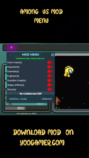 AMONG US MOD MENU ALWAYS IMPOSTER #AMONGUS #AMONGUSGAME #AMONGUSMOD #MOBILEGAME #VIRAL #FYP #IMPOSTOR