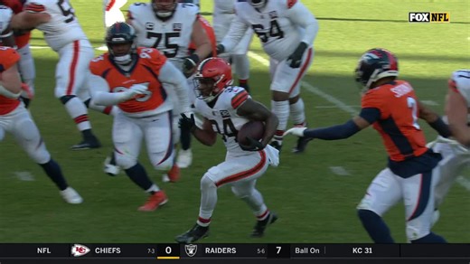 Jerome Ford flashes a glimpse of his 4.46 speed on 19-yard run