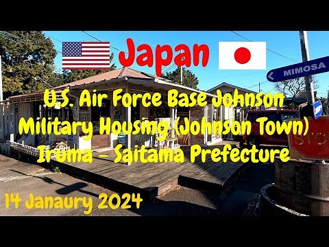 U.S. Air Force Base Johnson Military Housing (Johnson Town) - Iruma - Japan - 14 January 2024