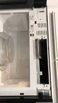 GE microwave vent fan cover
