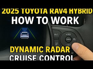 How do you set the cruise control on the Toyota RAV4?