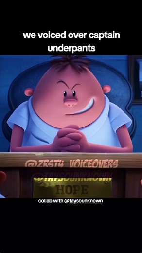 Funny Captain Underpants Movie Voiceover Collab