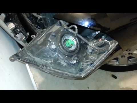 2012 Dodge Ram 1500 - Headlight Assembly Removed To Replace Bulbs - Link To DIY Guide