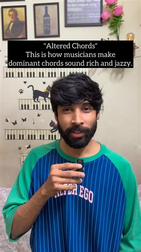 Deepak | Altered Chords Explained. 🎹 In this quick music theory lesson, you’ll learn what Altered Chords are and how they can instantly upgrade... | Instagram