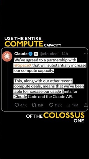 Anthropic x SpaceX: Claude Limits DOUBLED! 🚀