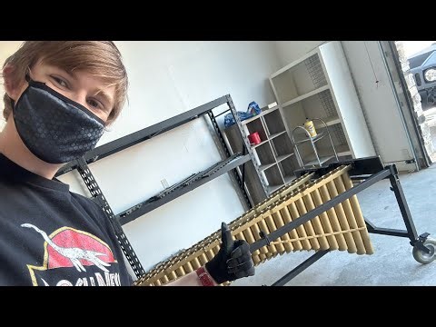 Building a marimba from scratch, day two: It’s all coming together now!