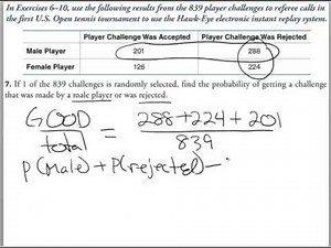 Statistics - Probability Basics Examples 1