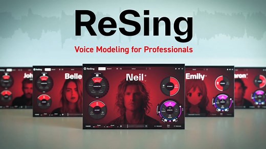 【中字】IK 隆重推出 ReSing - 一款用于专业语音建模的插件和独立应用程序