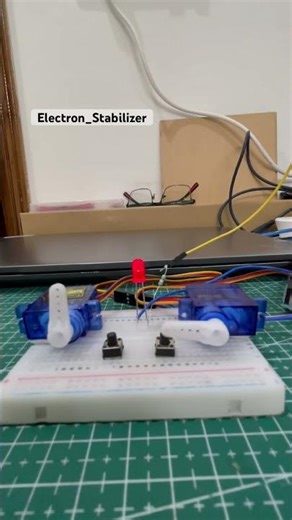 Two Servos, One LED…. Magic Happens #arduino #diy #shorts
