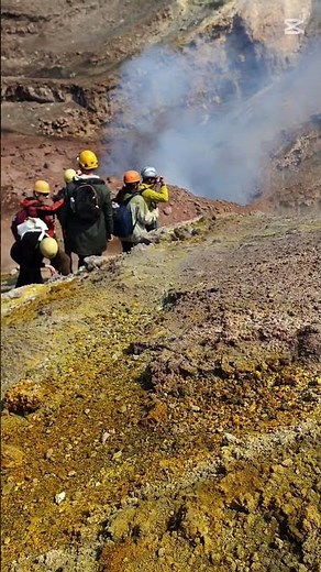 Exploring the craters of Mount Etna