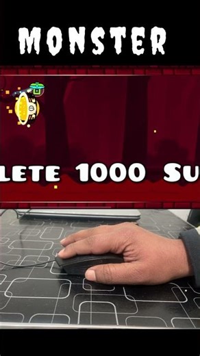 This Geometry Dash Monster Level Is TERRIFYING 😨 #shorts #gd #geometrydash