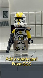 Upgrading The Lego Star Wars 327th Clone Trooper Minifigure! #shorts