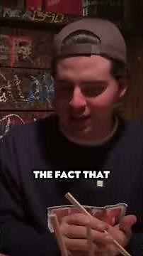 Dining on frog legs at the bar