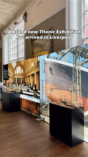 VisitLiverpool.com on Instagram: "A brand new exhibition ‘Titanic In Focus’ has arrived in Liverpool at the former headquarters of the White Star Line. The exhibition charts the Titanic’s journey from its bold conception and construction through to its maiden voyage and the night of its tragic loss. Artefacts on display include a section of the Grand Staircase, an intact deck chair, collections of letters and a piece of sheet music belonging to Wallace Hartley. 📍 White Star Line Hotel 📆 8 Janu