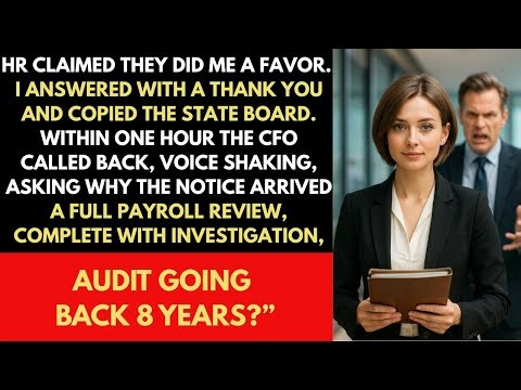 HR Said My Termination Was a ‘Gift’—So I Replied and CC’d the State