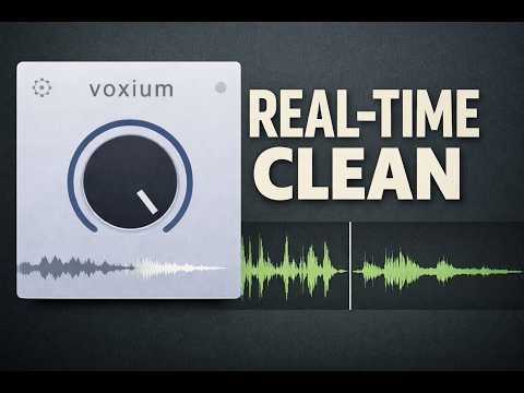 Voxium: Real-Time Dialogue Cleanup That Actually Sounds Natural