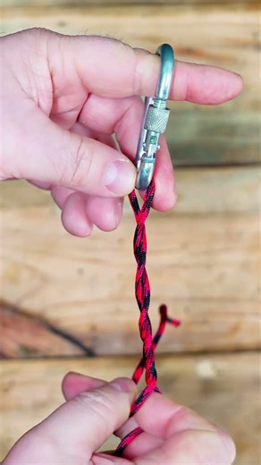 World's Easiest Sliding Knot! #shorts #diy #lifehack #knot
