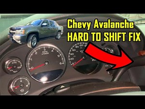 Hard To Shift Chevy Avalanche 2008 Shifter Cable 2 Piece replacement. Not as easy as I thought!