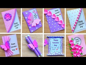 Easy & Beautiful Handmade Happy valentines day greeting card/ diy greeting card for valentine day