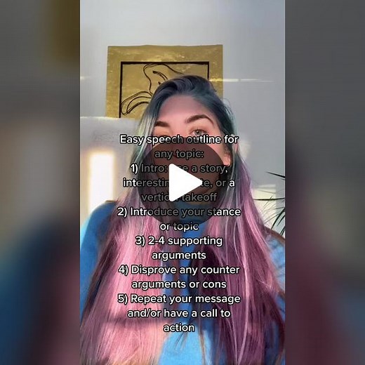 Efficient Speech Outline for Public Speaking Success