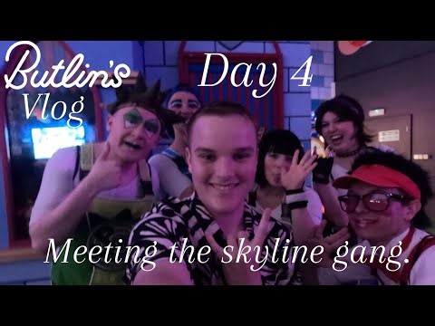 Butlins Vlog Day 4. Meeting the skyline gang.
