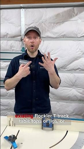 Level up your T-Track game with Rockler T-Track Drop-Ins! Drop-in to Rockler.com & Rockler stores!