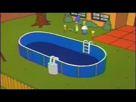 simpsons iconic moment bart breaks his leg.