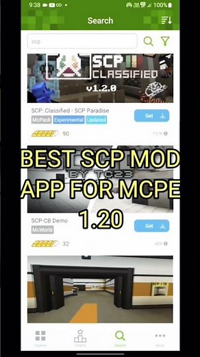 BEST SCP MOD APP FOR MCPE #minecraft
